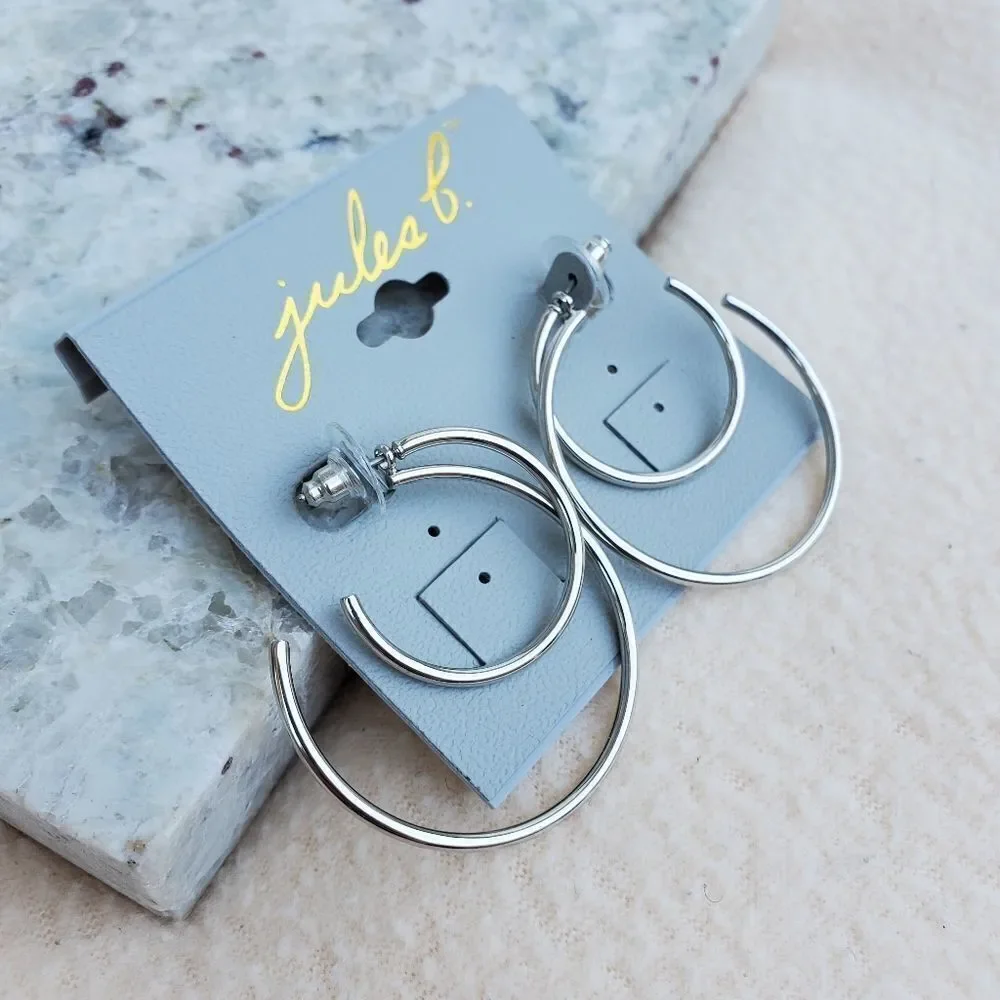 Jules B half hoop earrings